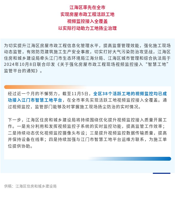 全覆盖！江海区38个活跃工地的视频监控成功接入﻿开云电竞官方网站智慧工地平台.jpg